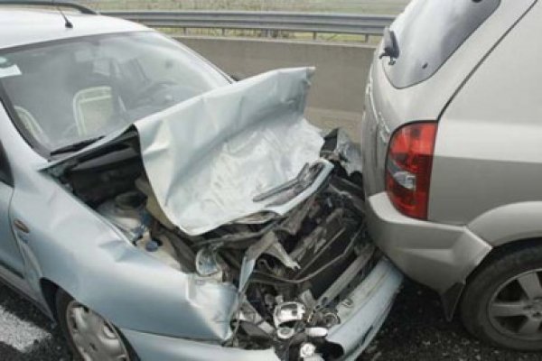 Accident rutier în lanţ pe bulevardul Mamaia